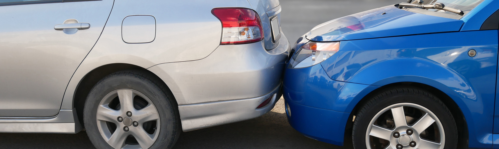 car crash accident on the road car accident for insurance claim